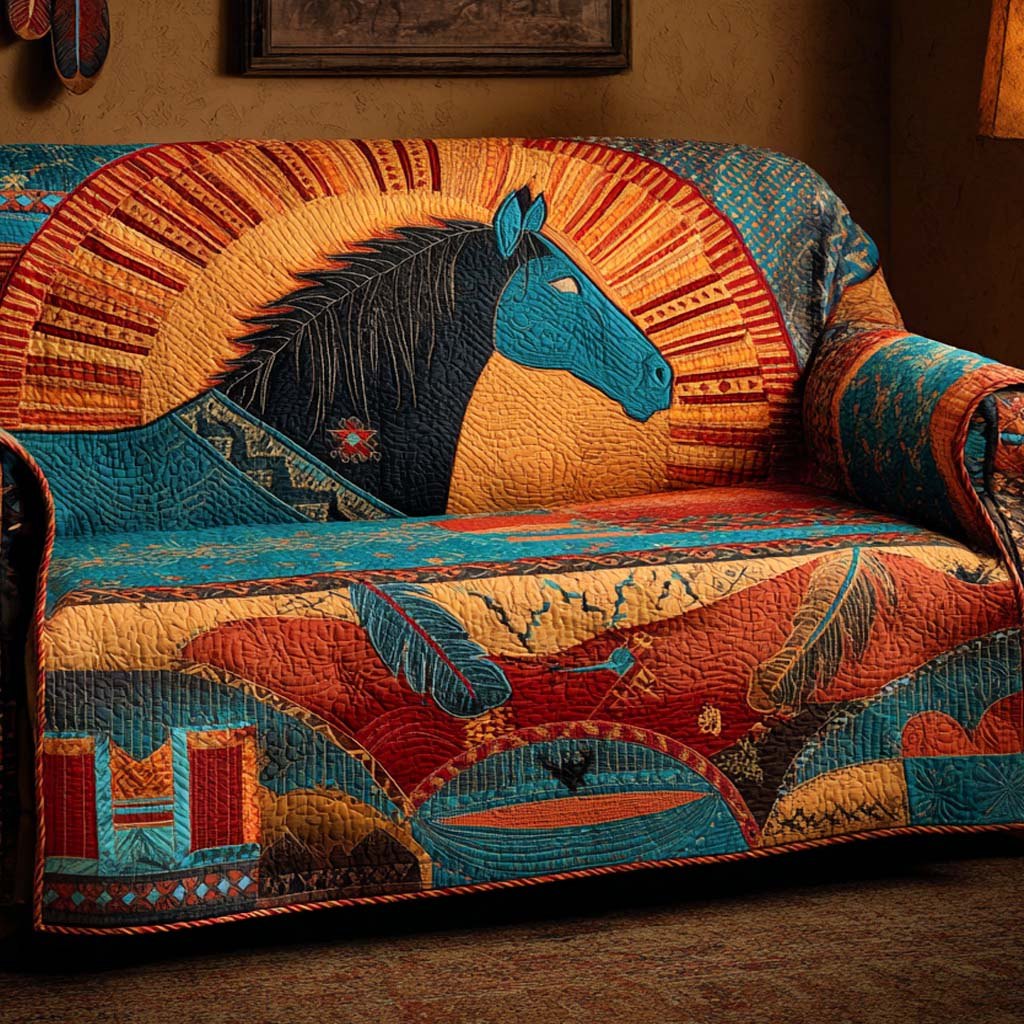 Blue Canyon Stallion Sofa Cover