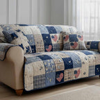 Blue Comfort Sofa Cover