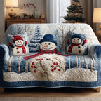 Blue Frost Family Sofa Cover