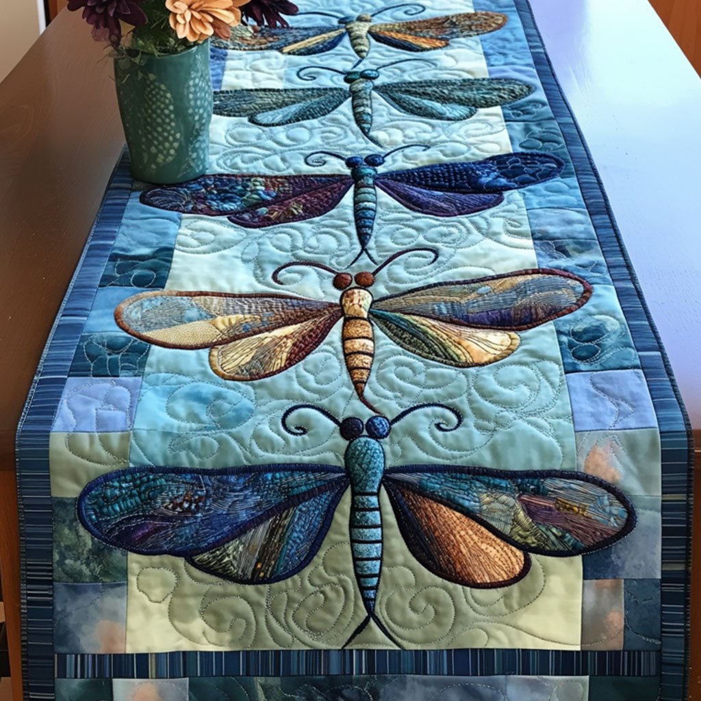 Blue Serenity Table Runner