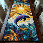 Blue Wave Table Runner