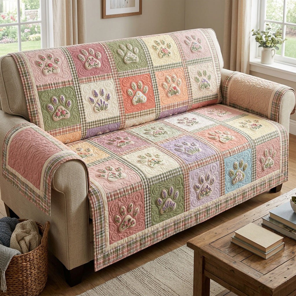Blush Nest Sofa Cover