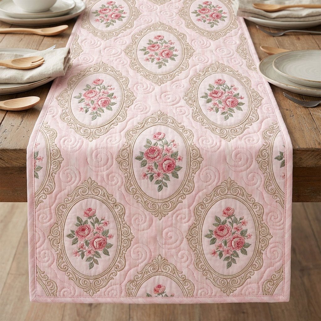 Blush Romance Table Runner
