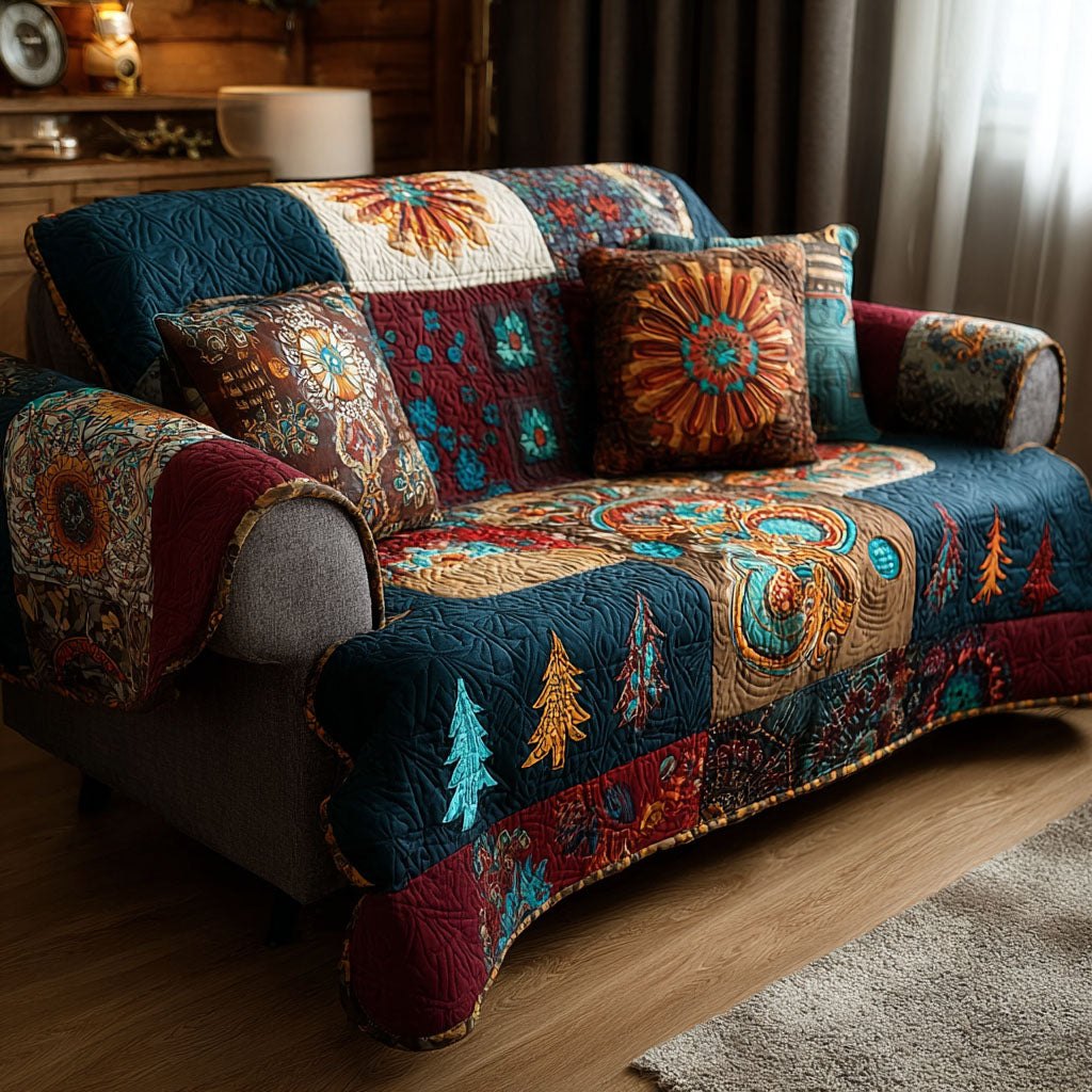 Bohemian Glow Sofa Cover