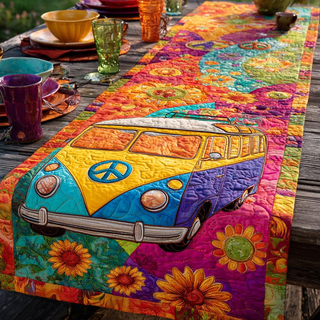 Boho Bloom Table Runner