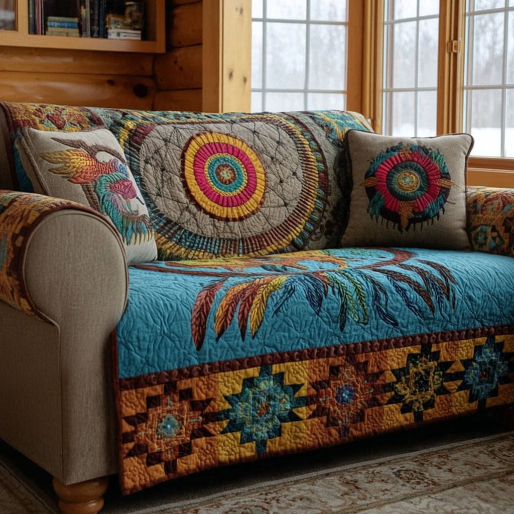 Boho Canyon Song Sofa Cover