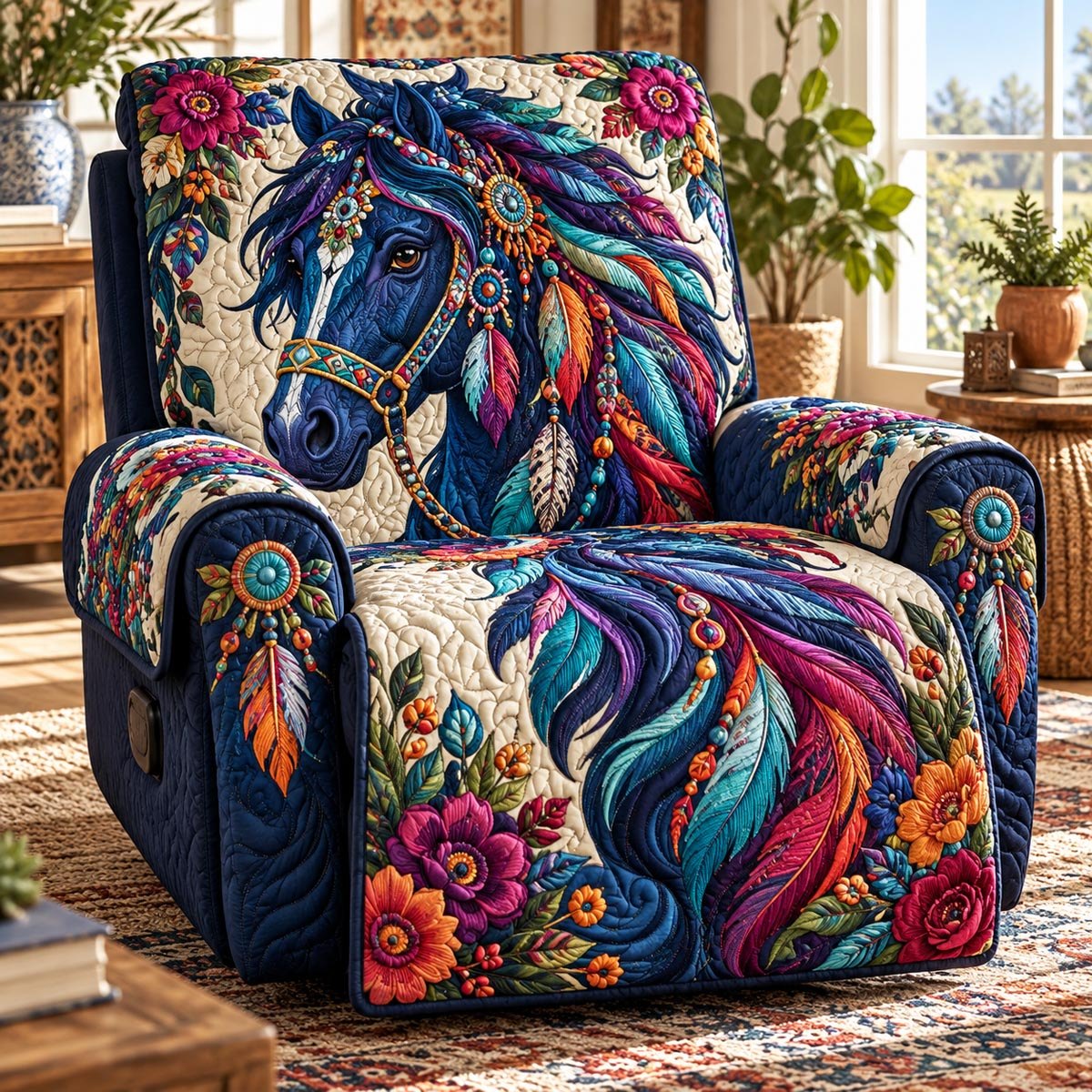 Boho Horse Dream Sofa Cover