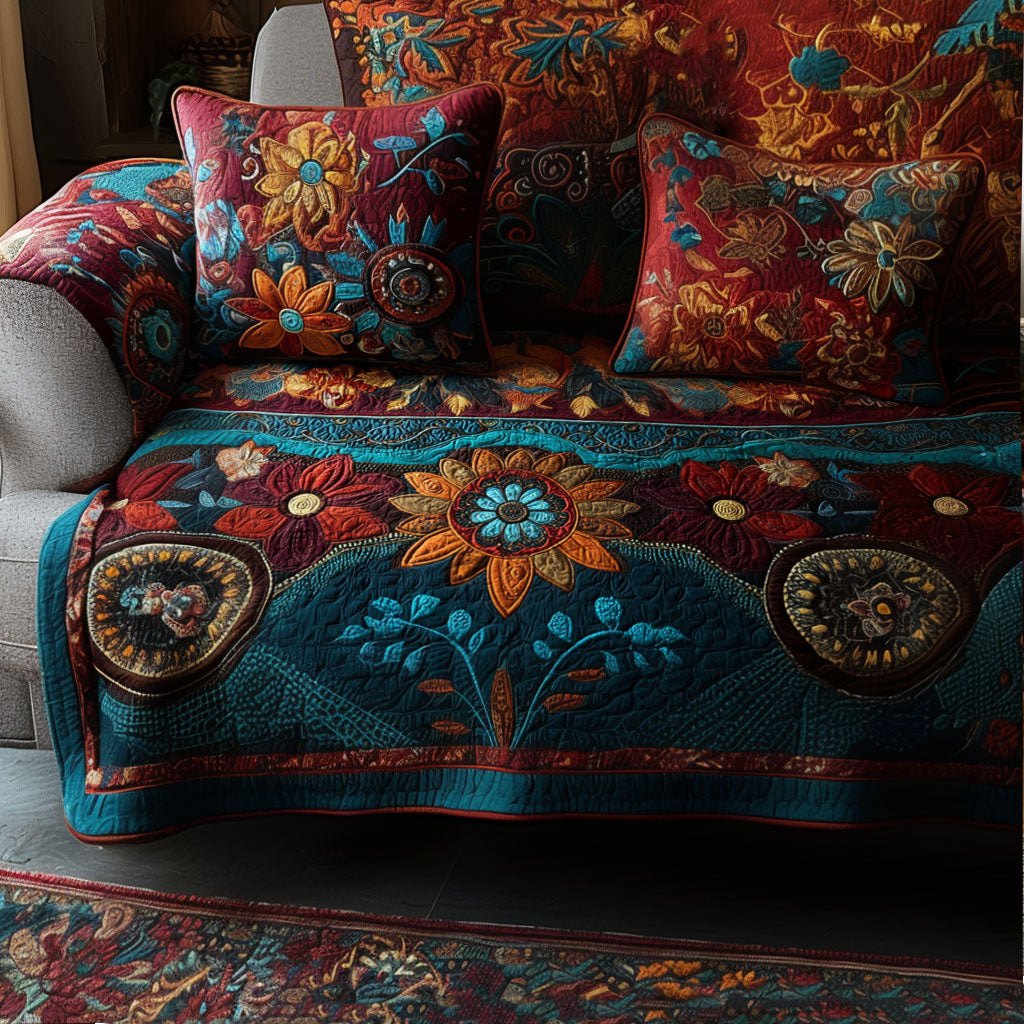 Boho Meadows Sofa Cover