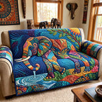 Boho River Elephant Sofa Cover