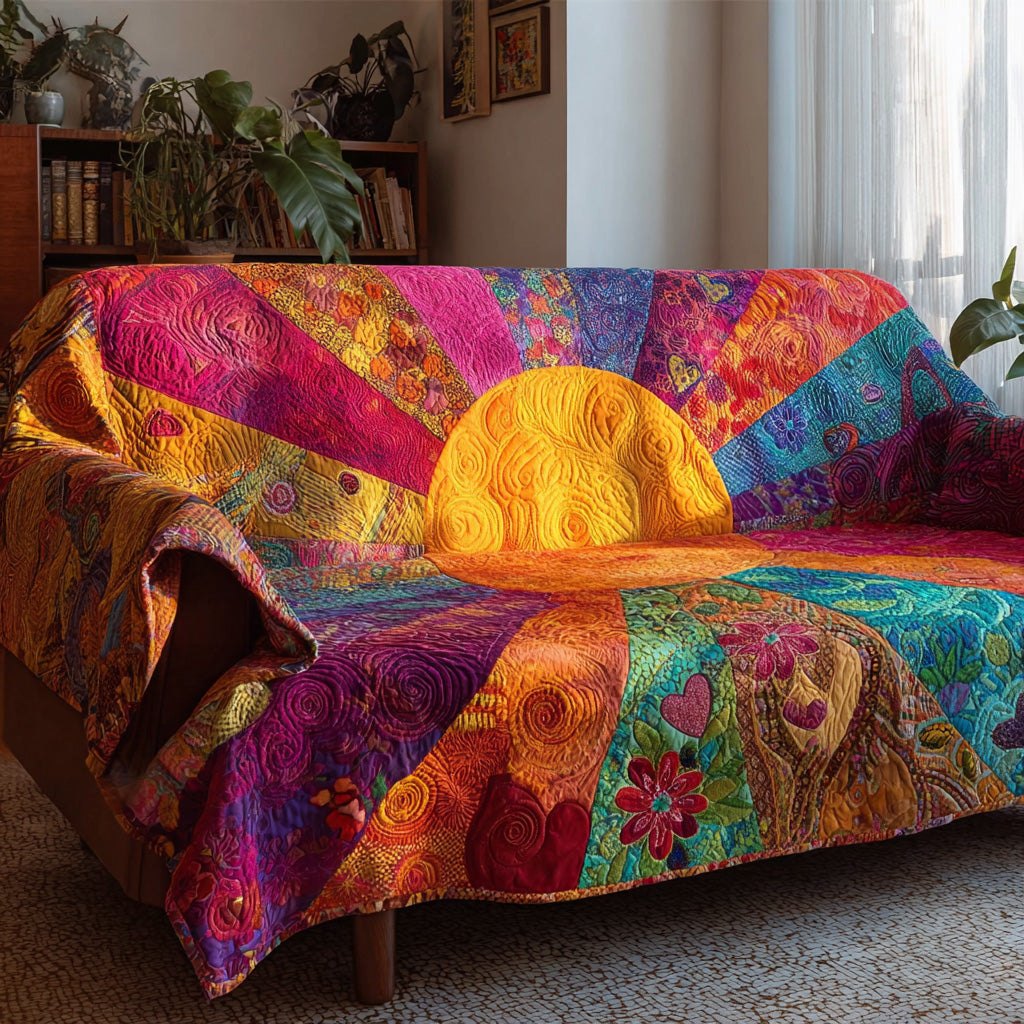 Boho Sunshine Dream Sofa Cover