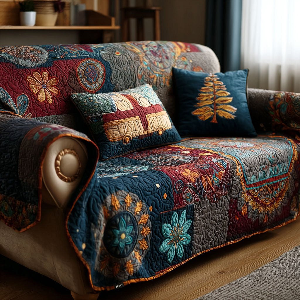 Boho Whispers Sofa Cover