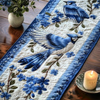 Bold Blue Wings Table Runner