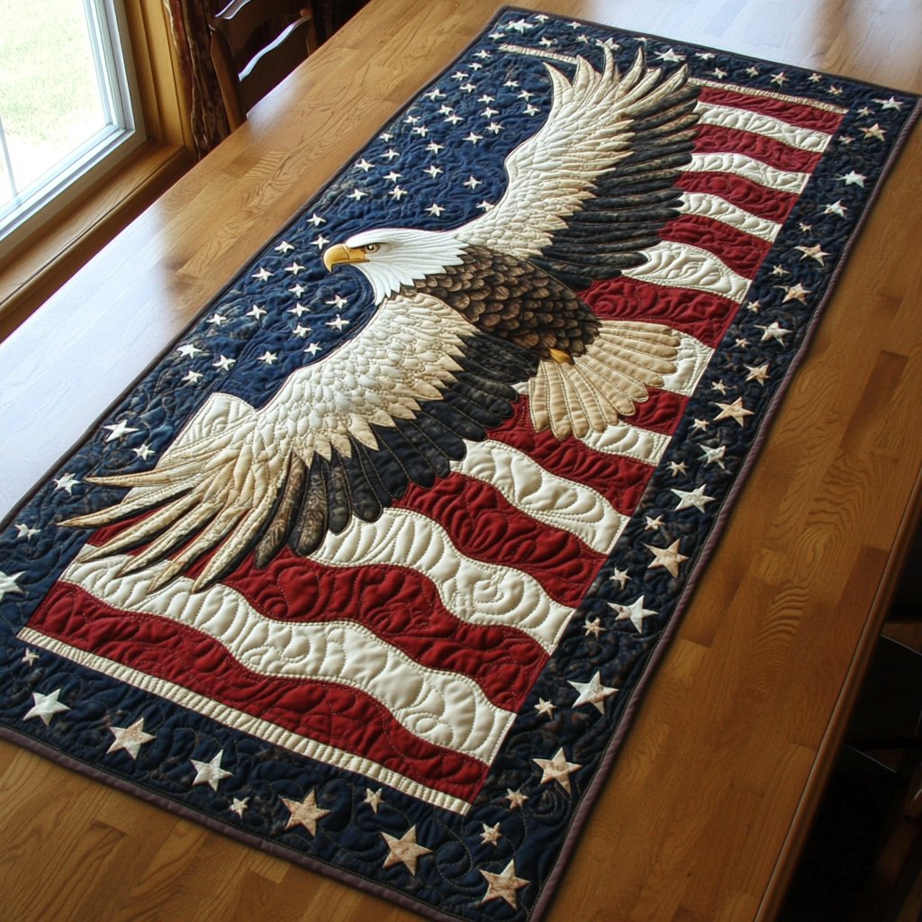 Bold Eagle Table Runner