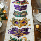 Bold Masquerade Table Runner