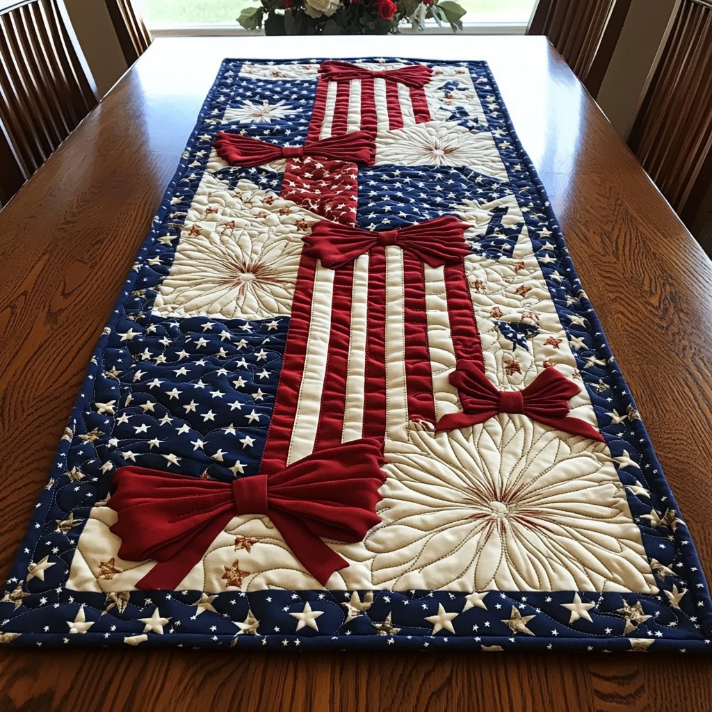 Bold Ribbon Table Runner