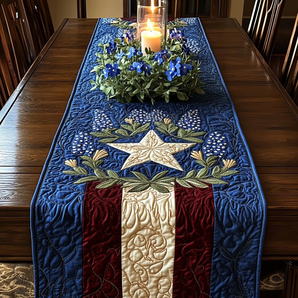 Bold Stars Table Runner