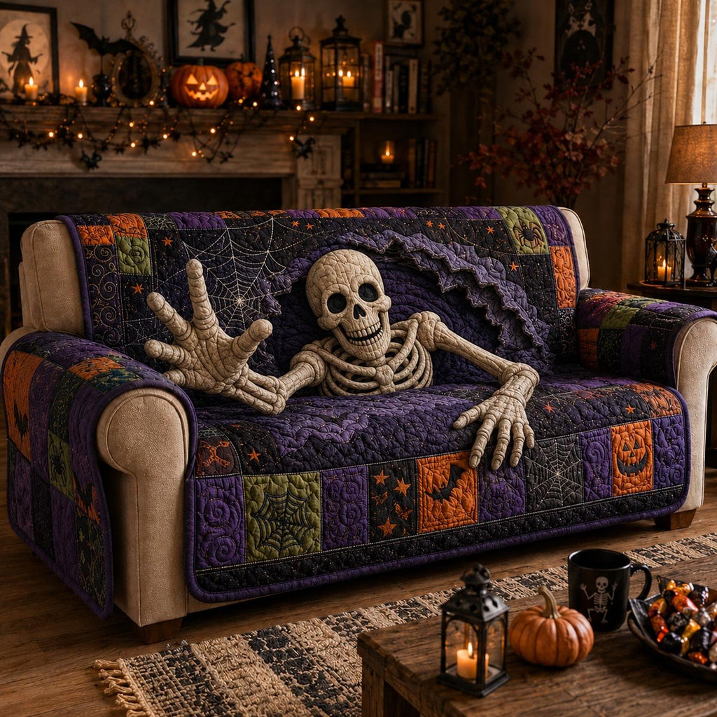 Bone Breakout Sofa Cover