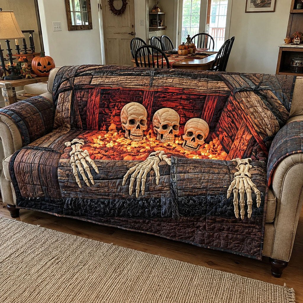 Bone Pit Escape Sofa Cover