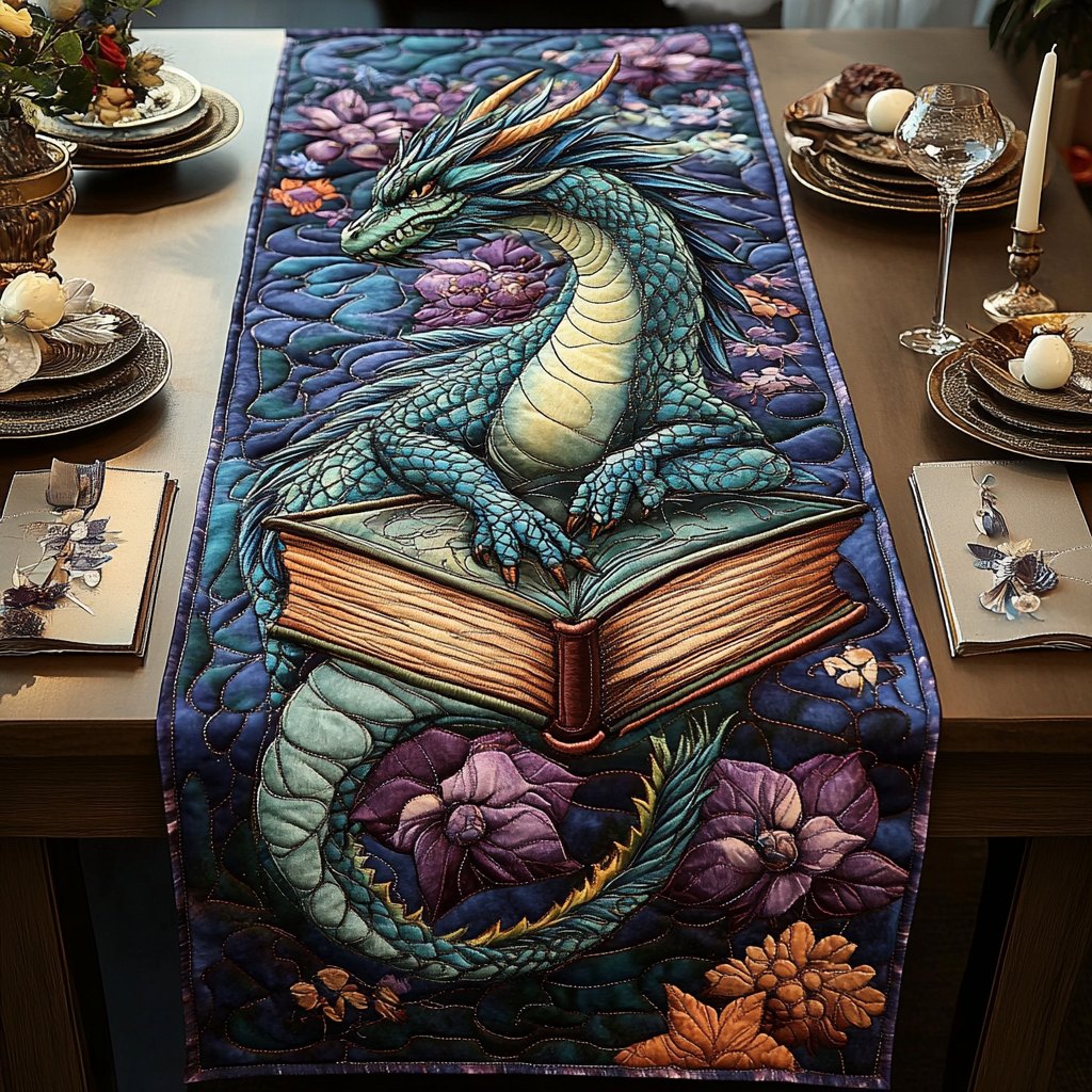 Book Serpent Table Runner