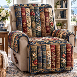 Botanical Book Collection Sofa Cover - Made to Order