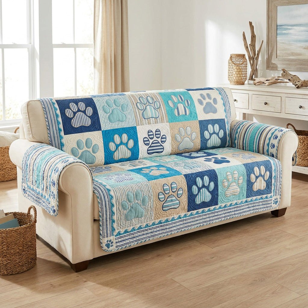Breezy Tides Sofa Cover