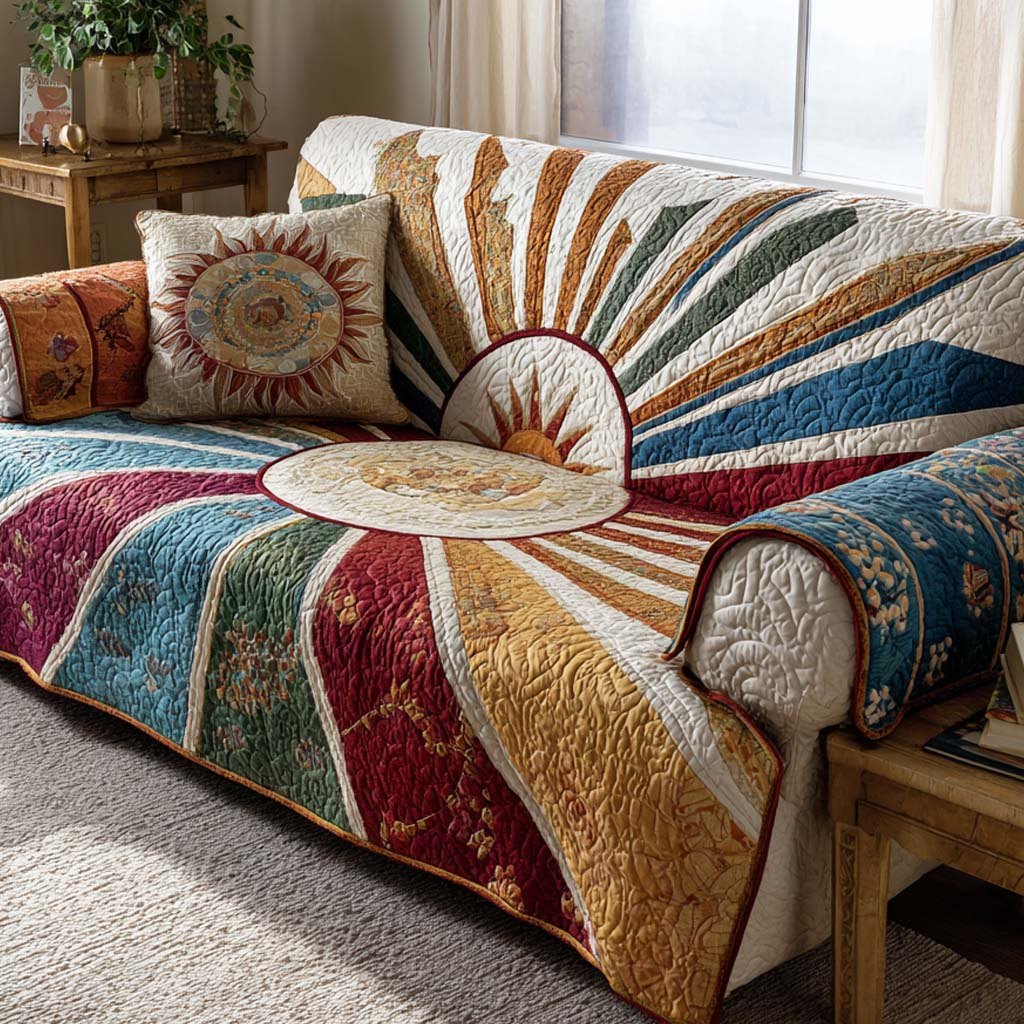 Brickfield Sunrise Sofa Cover