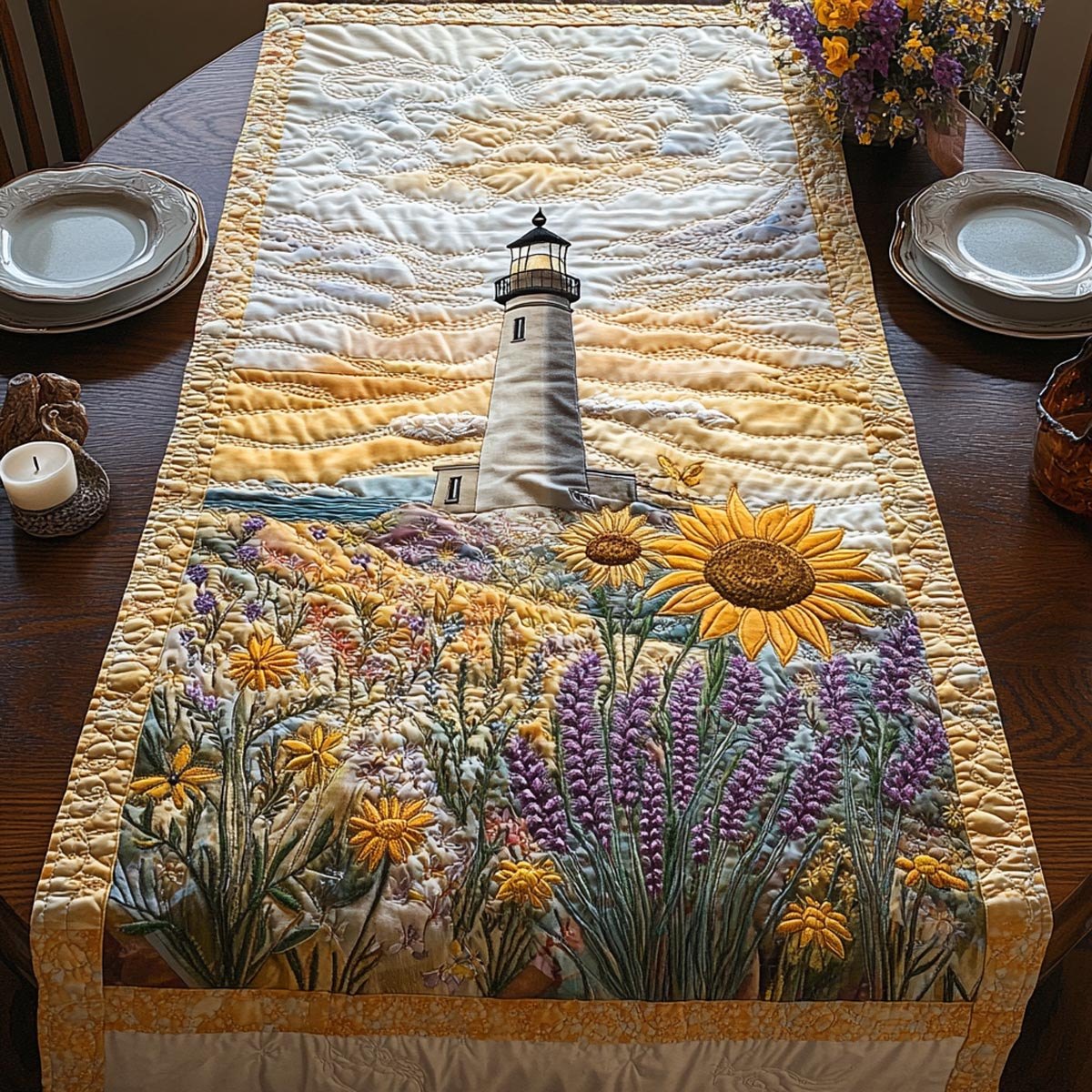 Bright Beacon Table Runner