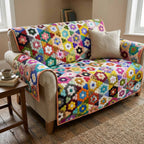 Bright Bouquet Sofa Cover