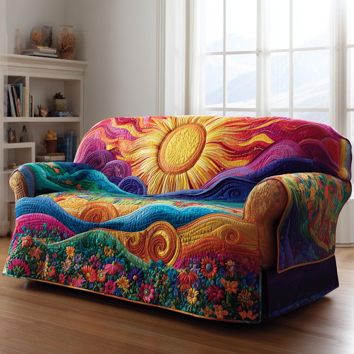 Bright Mornings Sofa Cover