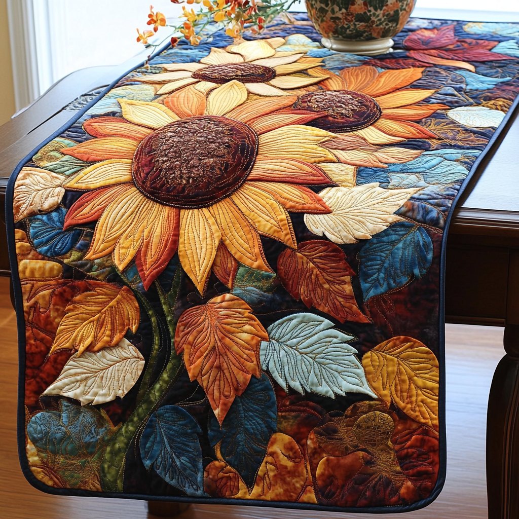 Bright Sunfields Table Runner