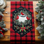 Bright Wings of Winter Table Runner