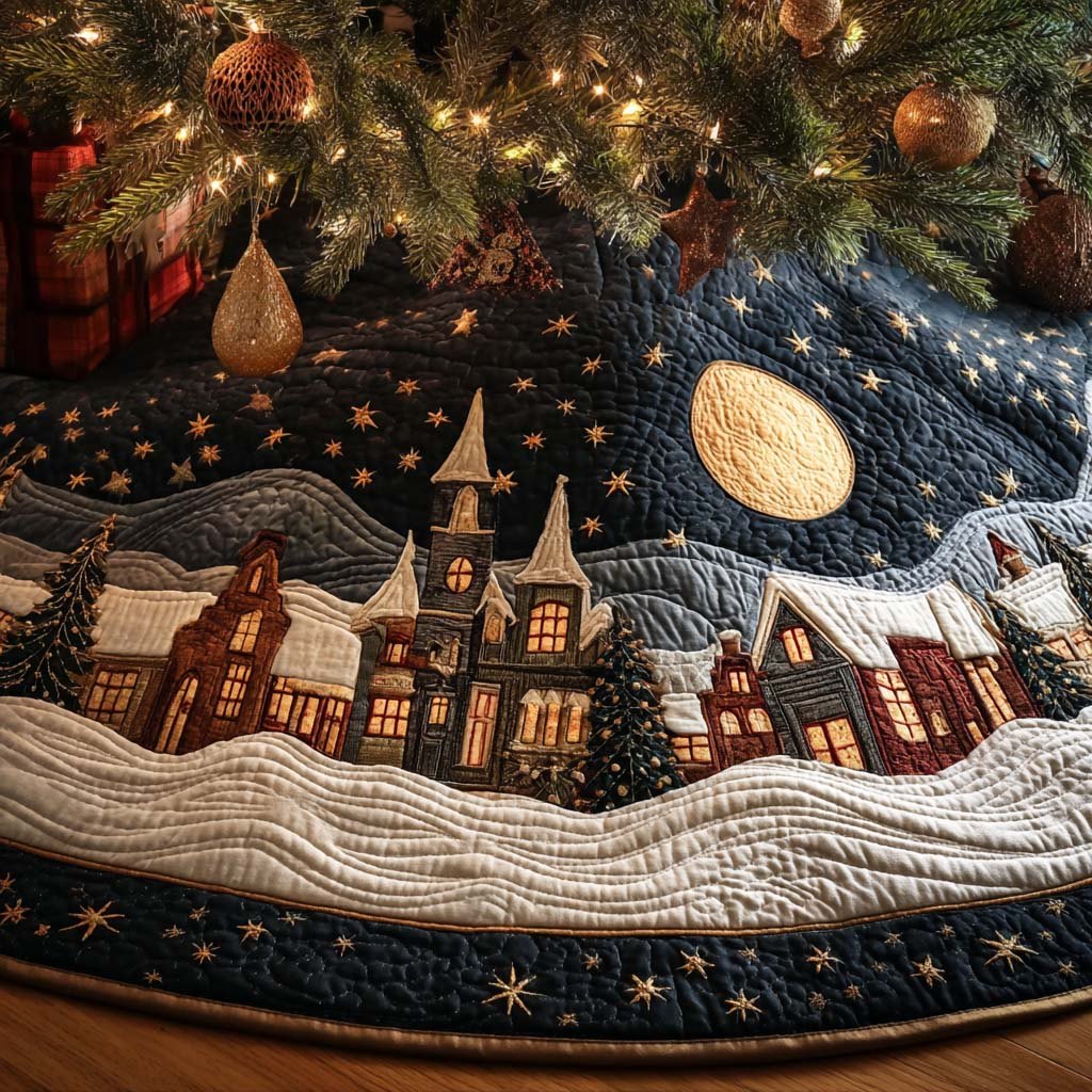 Brightest Time Christmas Tree Skirt