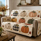 Buffalo Pumpkins Sofa Cover