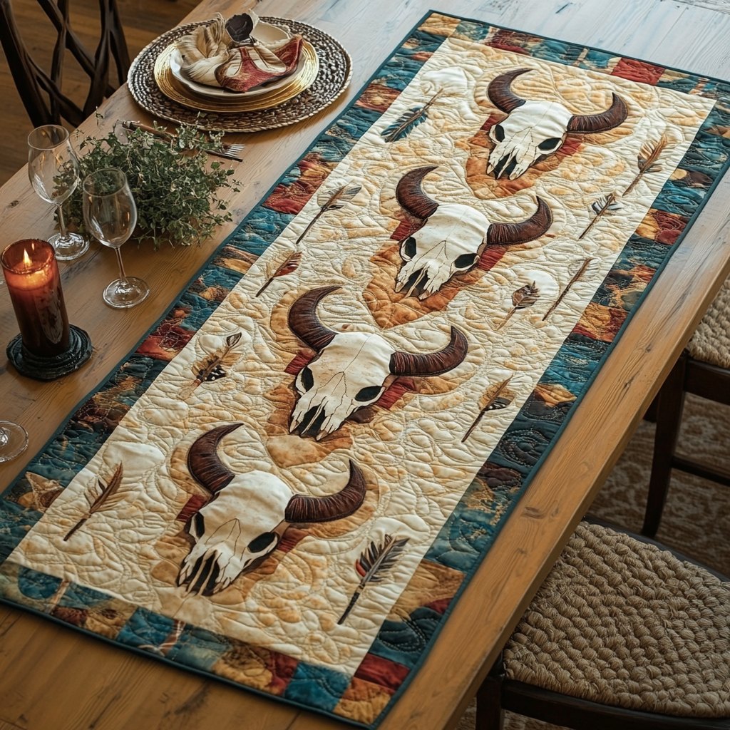 Buffalo Trails Table Runner