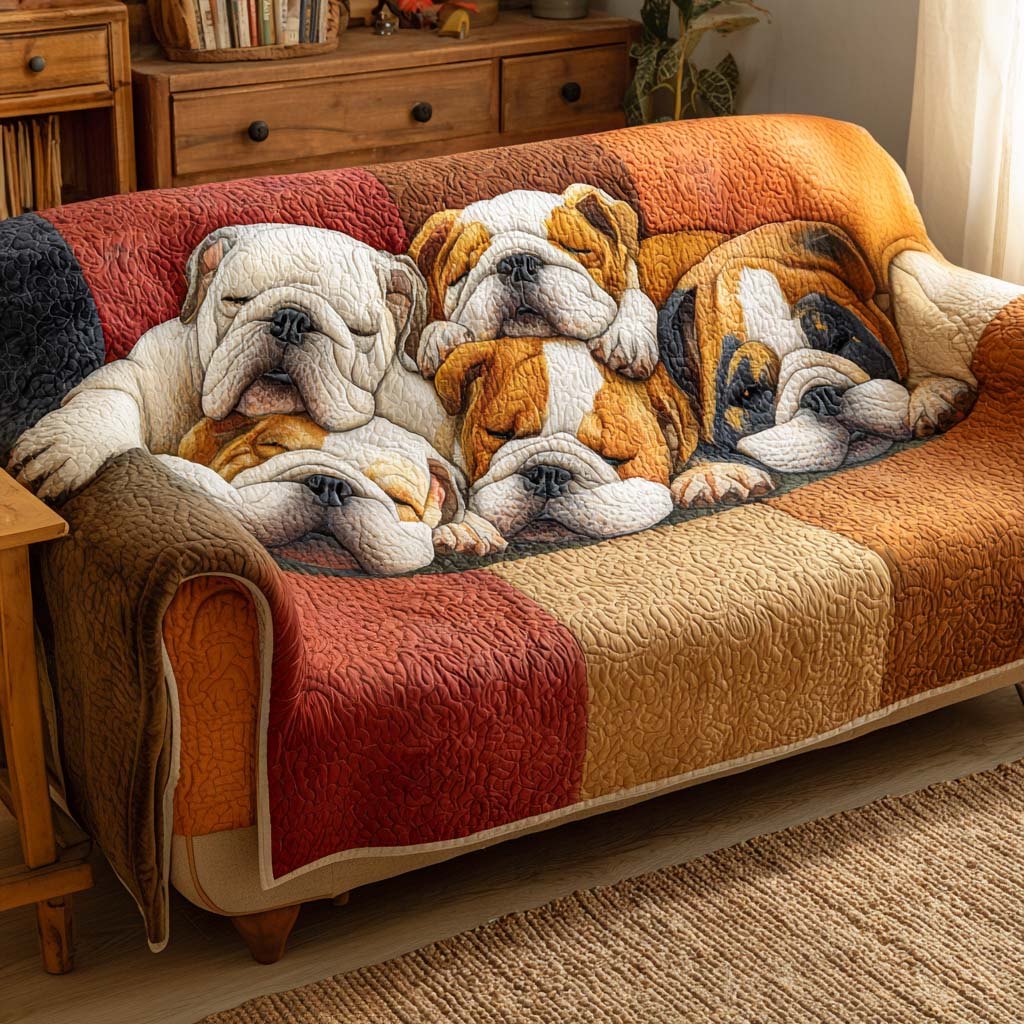 Bulldog Nap Haven Sofa Cover