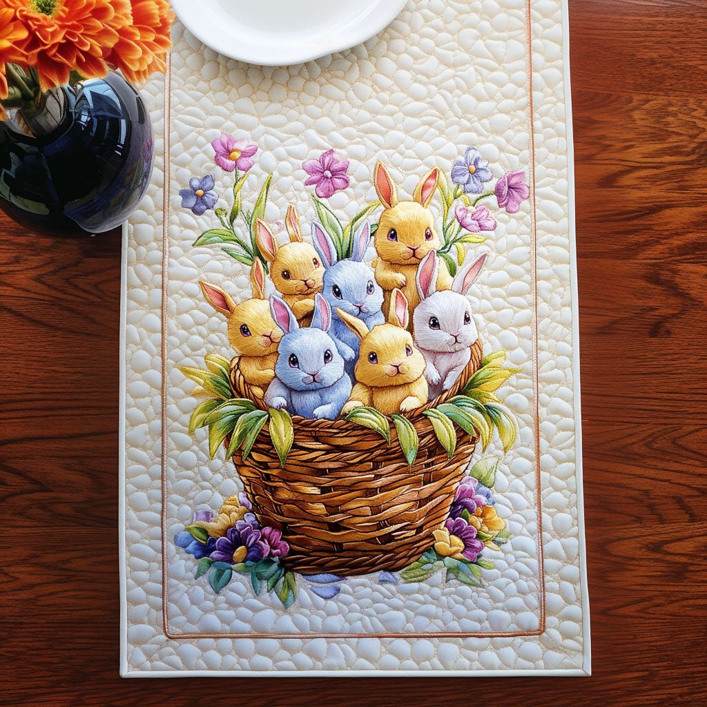 Bunny Basket Delight Table Runner