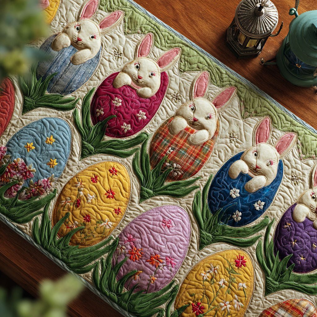 Bunny Blossom Lane Table Runner