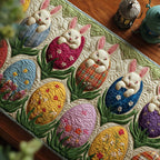 Bunny Blossom Lane Table Runner