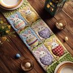 Bunny Egg Treasure Table Runner