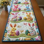 Bunny Field Vibe Table Runner
