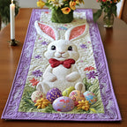 Bunny Purple Haven Table Runner