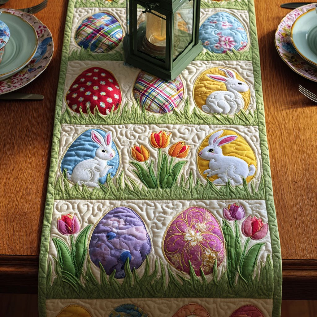 Bunny in Bloom Table Runner