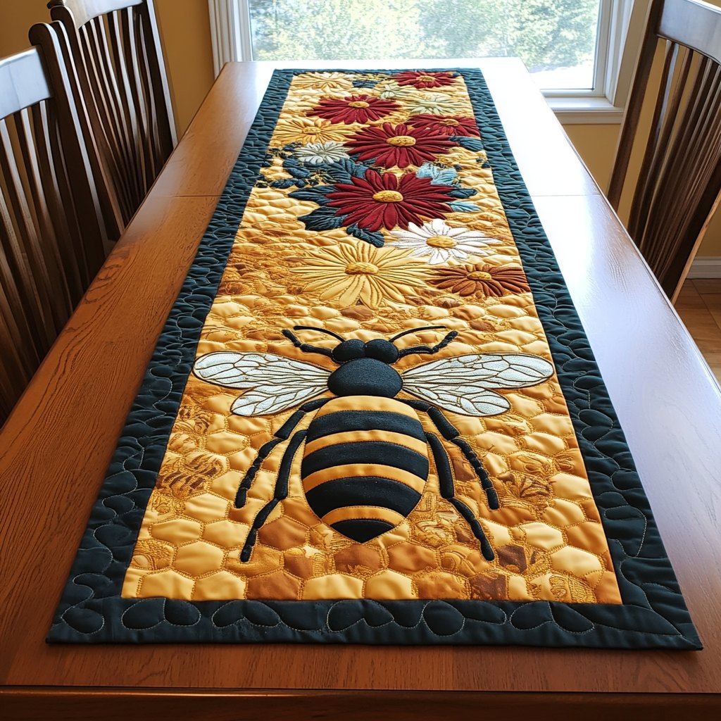 Busy Hive Table Runner