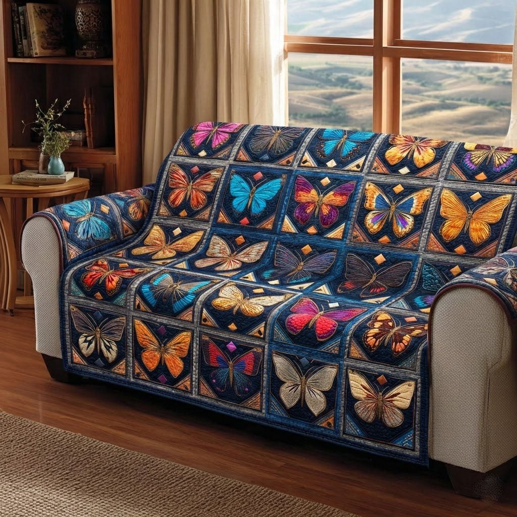 Butterfly Bliss Sofa Cover