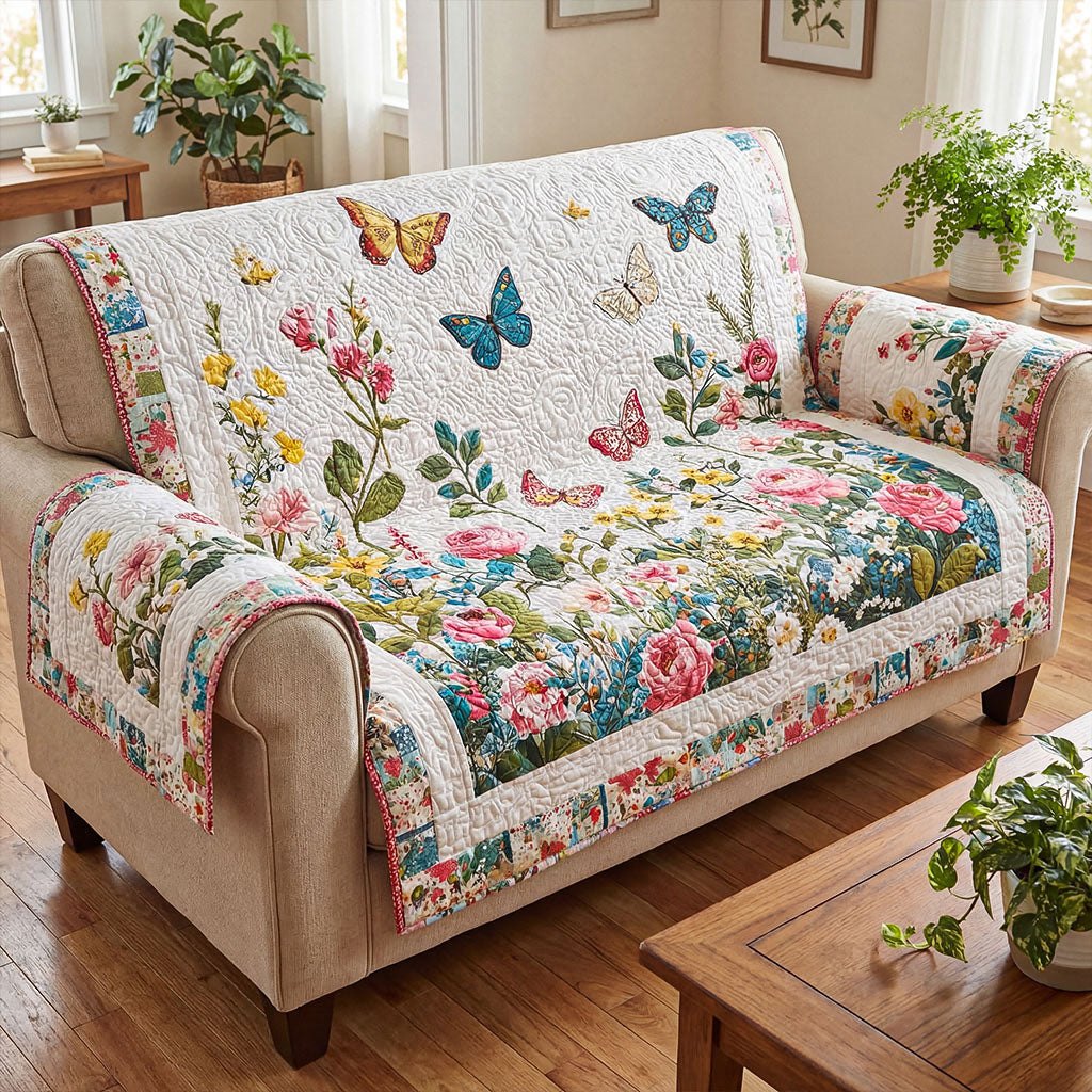 Butterfly Garden Dream Sofa Cover
