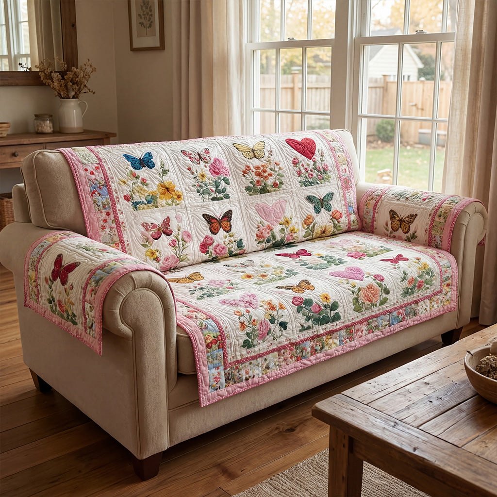 Butterfly Meadow Bliss Sofa Cover