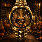 Custom Witch's Candy Cauldron Watch — personalized with a custom name