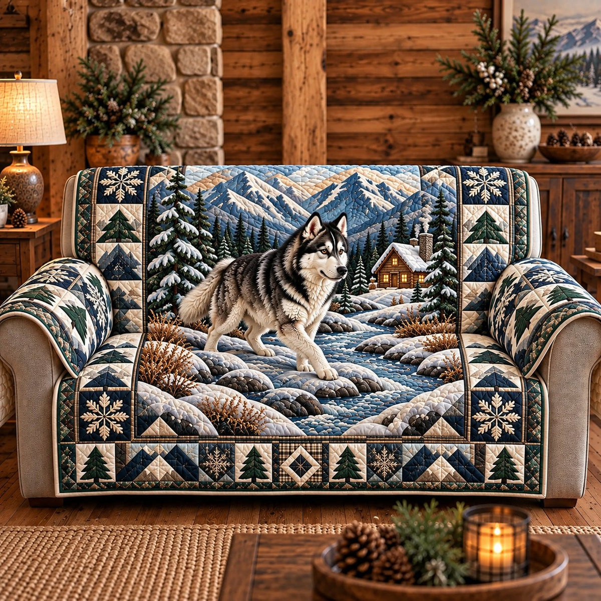 Cabin Husky Walk Sofa Cover