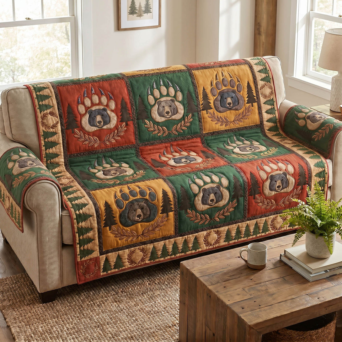 Cabin Paws Sofa Cover