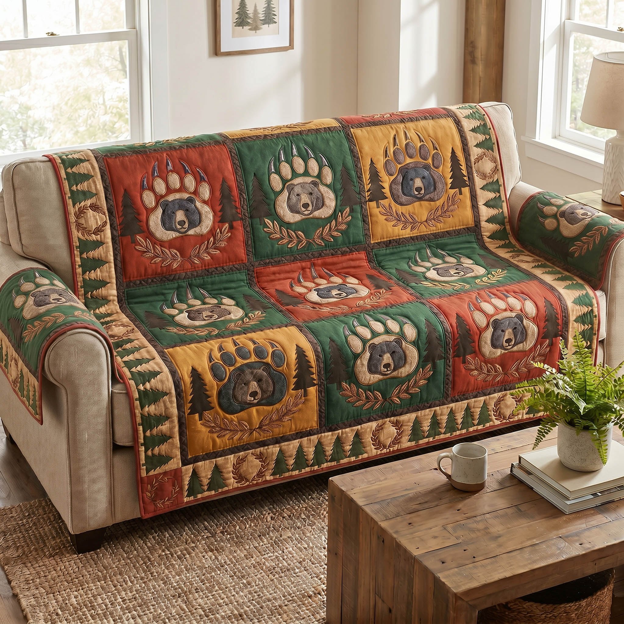 Cabin Paws Sofa Cover